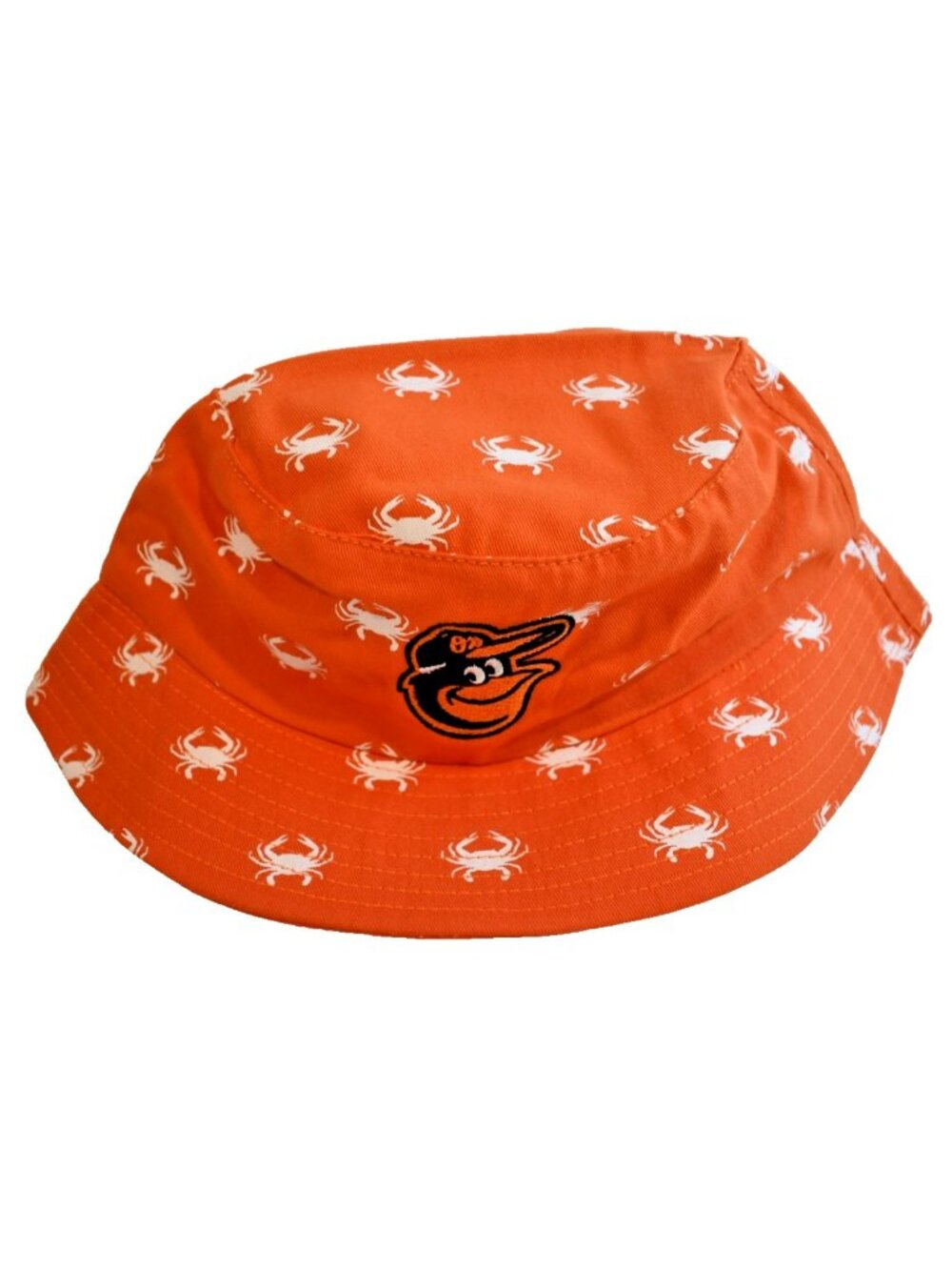 Baltimore Orioles SGA 6/4/2021 Floppy Bucket Hat Miller Lite Crab Print